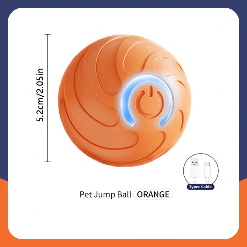 Pelota Inteligente para Perros y Gatos - Movimiento Automático USB 🎾🤖