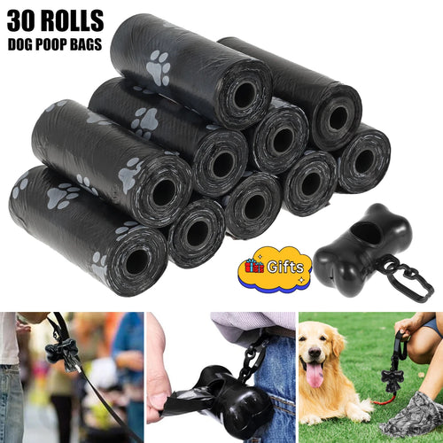 Bolsas para Excrementos de Perro - 10/30/50 Rollos Biodegradables