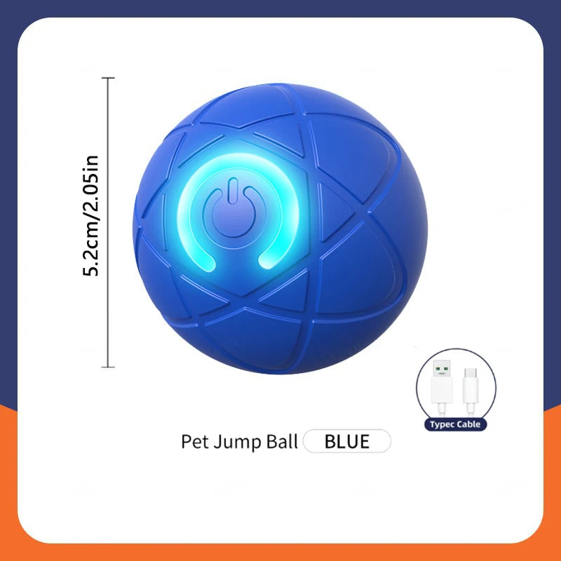Pelota Inteligente para Perros y Gatos - Movimiento Automático USB 🎾🤖