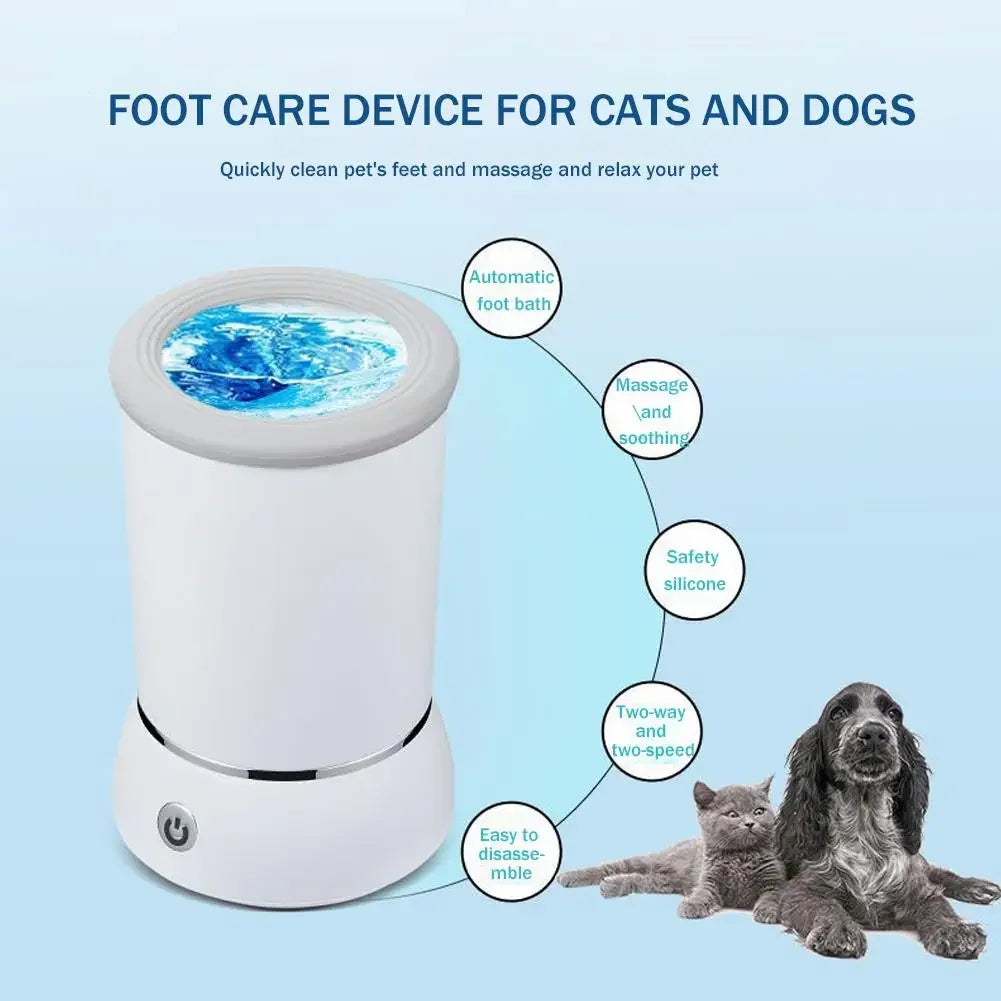 Limpiador de Patas Automático para Perros - Eléctrico USB 🐾💦