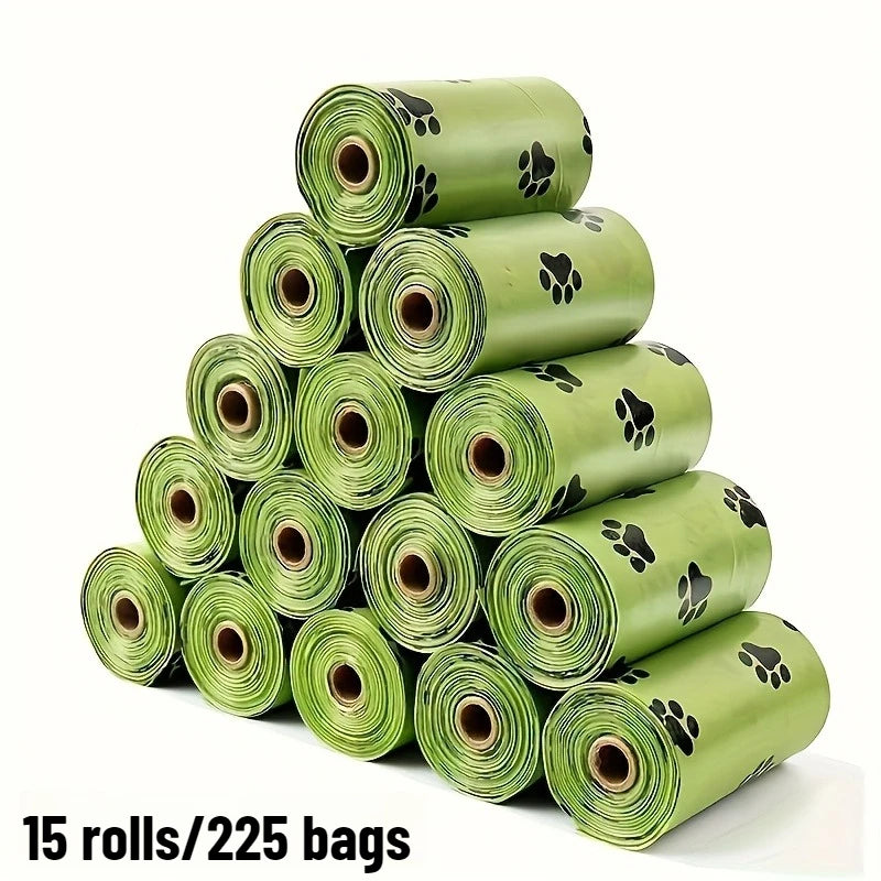 540 Dog Poop Bags 36 Rolls Thickened Leak-Proof Durable Pet Waste Bags with Paw Print Biodegradable Strong for Outdoor Use