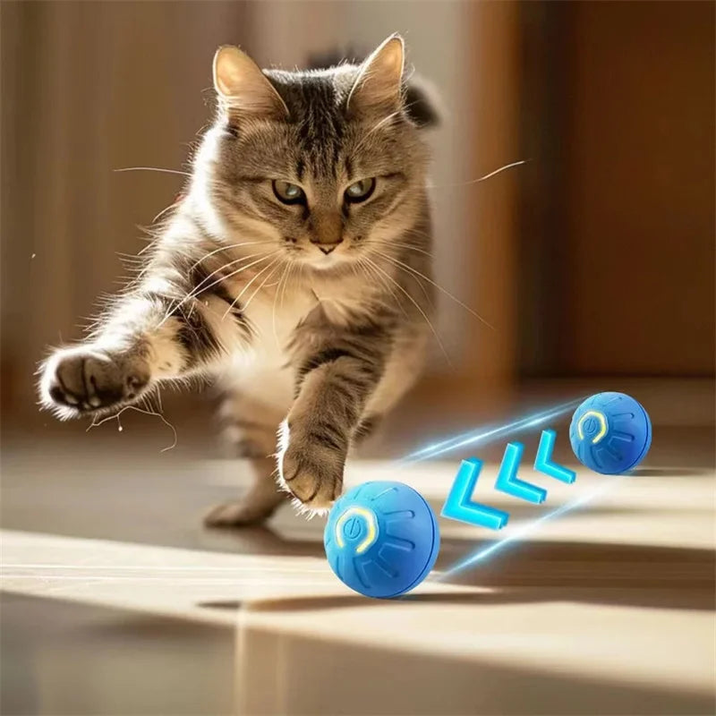 Pelota Inteligente para Perros y Gatos - Movimiento Automático USB 🎾🤖
