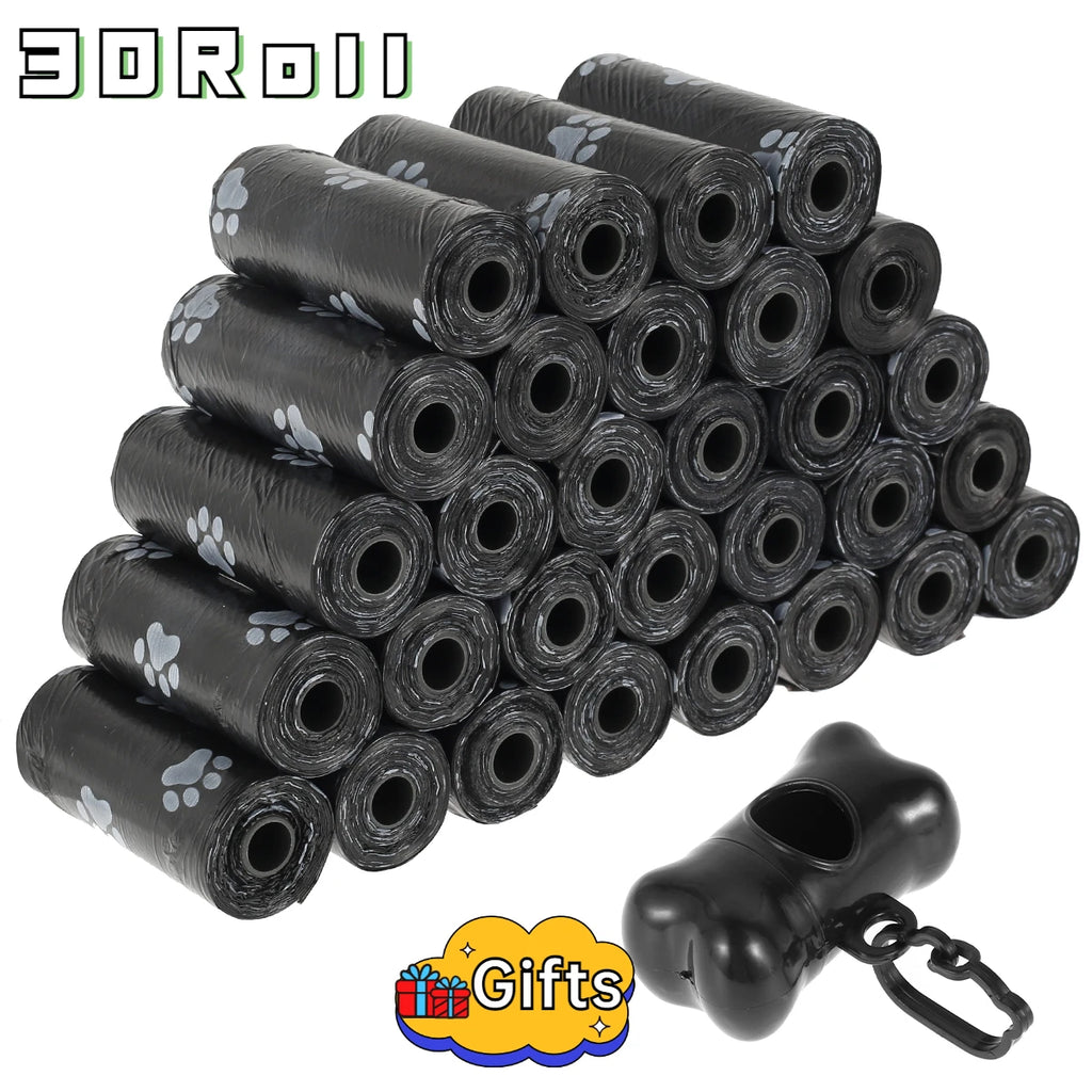 Bolsas para Excrementos de Perro - 10/30/50 Rollos Biodegradables