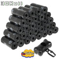 Bolsas para Excrementos de Perro - 10/30/50 Rollos Biodegradables