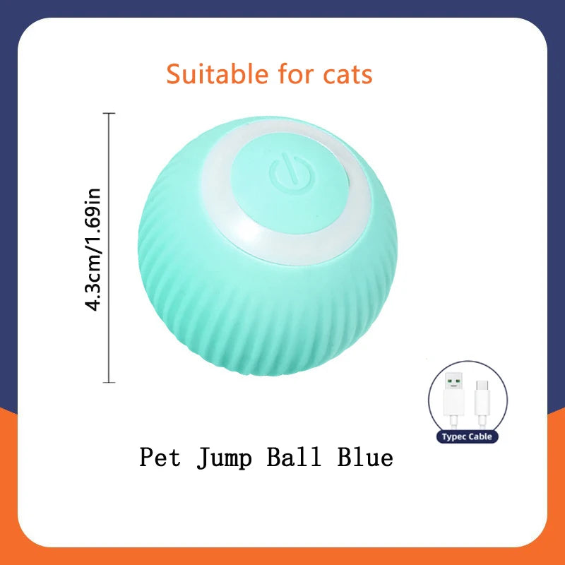 Pelota Inteligente para Perros y Gatos - Movimiento Automático USB 🎾🤖