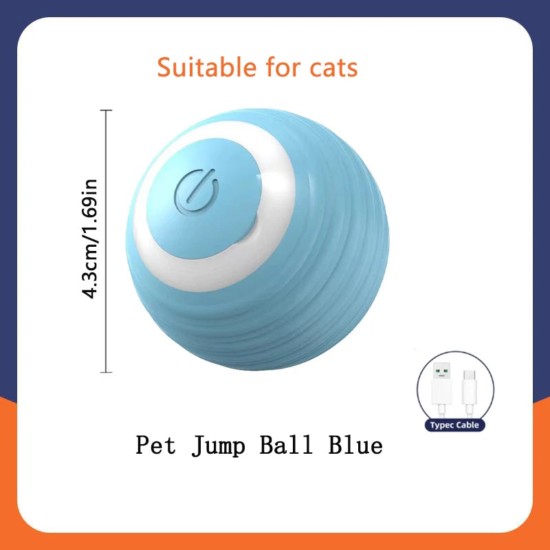 Pelota Inteligente para Perros y Gatos - Movimiento Automático USB 🎾🤖