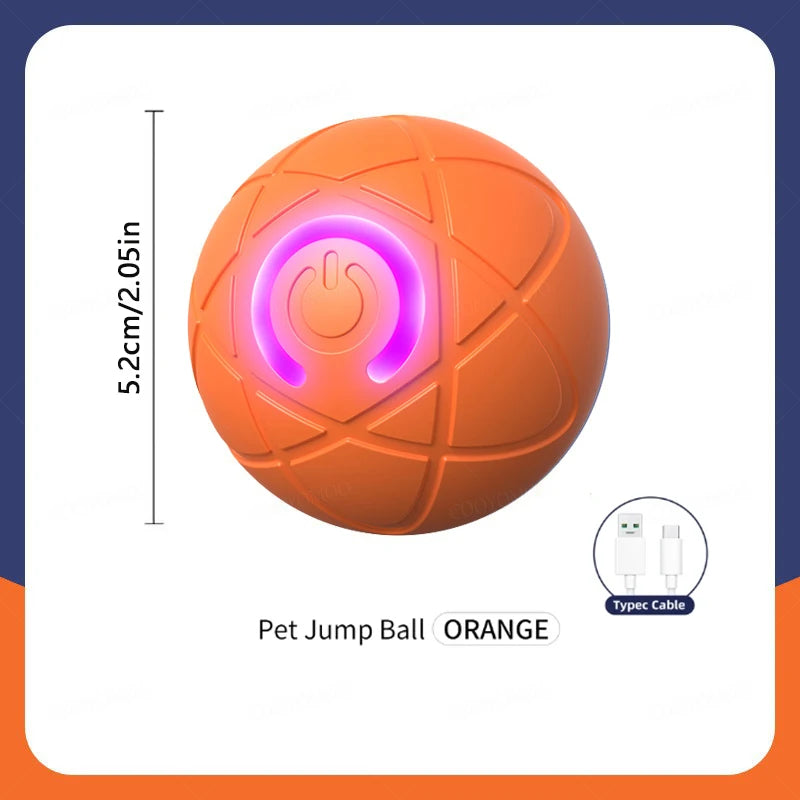 Pelota Inteligente para Perros y Gatos - Movimiento Automático USB 🎾🤖