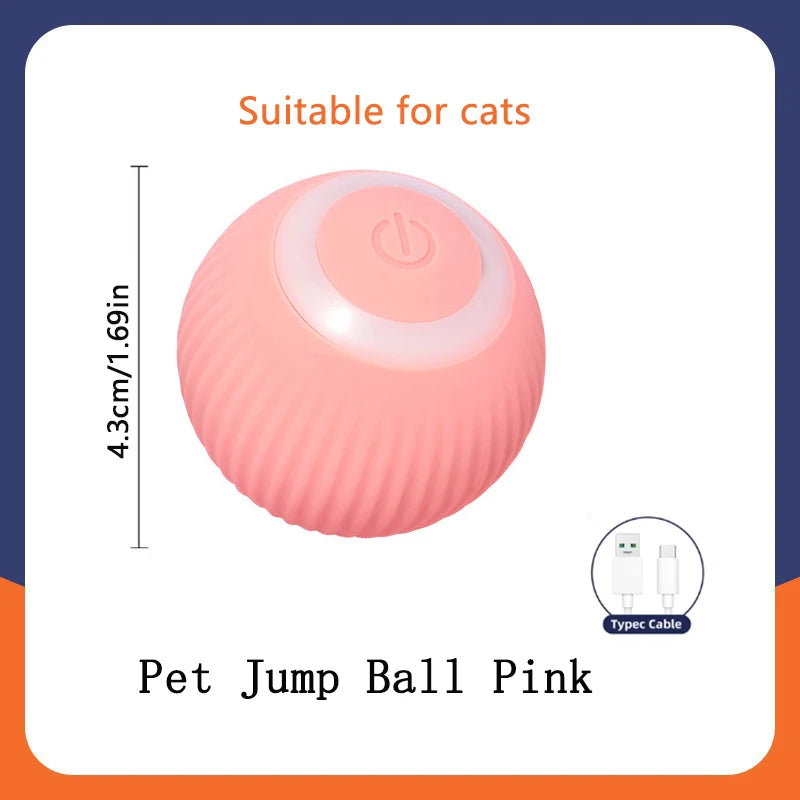 Pelota Inteligente para Perros y Gatos - Movimiento Automático USB 🎾🤖