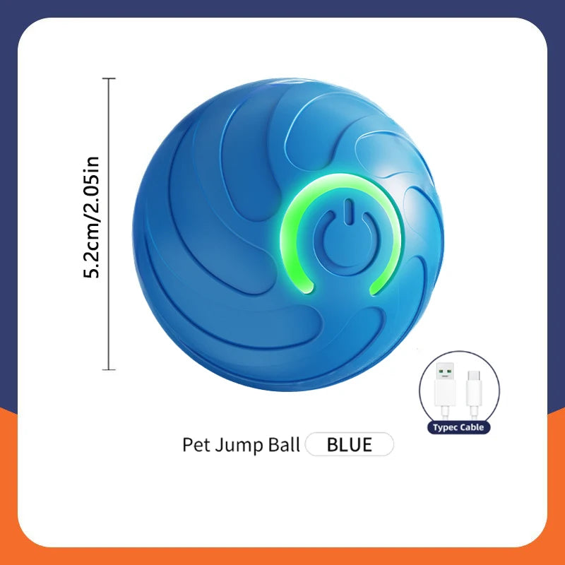 Pelota Inteligente para Perros y Gatos - Movimiento Automático USB 🎾🤖