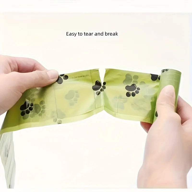 540 Dog Poop Bags 36 Rolls Thickened Leak-Proof Durable Pet Waste Bags with Paw Print Biodegradable Strong for Outdoor Use