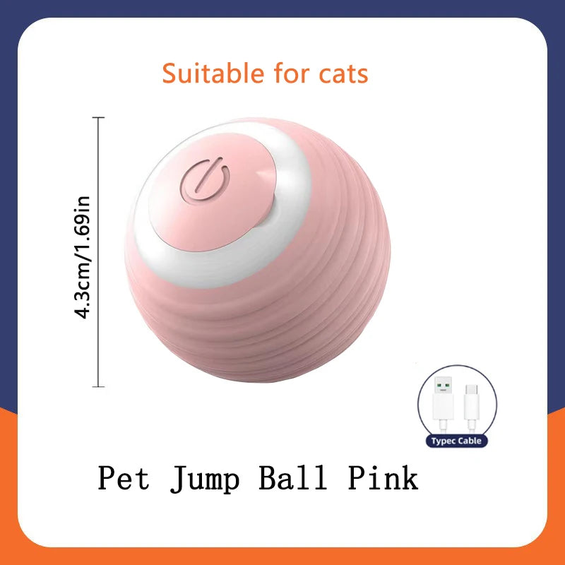 Pelota Inteligente para Perros y Gatos - Movimiento Automático USB 🎾🤖